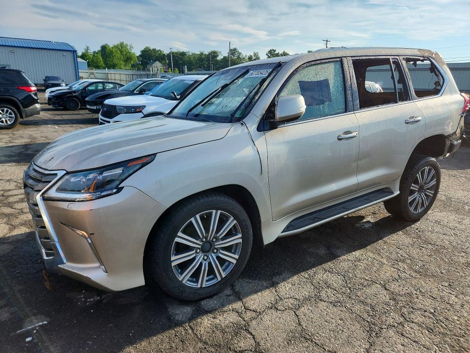 2016 Lexus Lx 570 VIN JTJHY7AX7G4199693 COPART salvage auction — BURN, PA - CERTIFICATE OF SALVAGE, sold $5,200 on 2026-07-17 (photo 1)