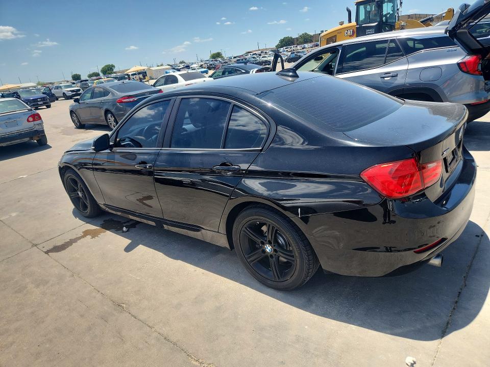 2015 BMW 3er VIN WBA3C3C57FP663723 COPART salvage auction — FRONT END, Tx - Salvage Vehicle Title, sold $2,100 on 2026-08-17 (photo 2)