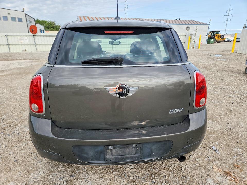 2012 Mini Cooper VIN WMWZB3C51CWM03042 COPART salvage auction — MECHANICAL, OH - CERTIFICATE OF TITLE, sold $350 on 2026-07-28 (photo 6)