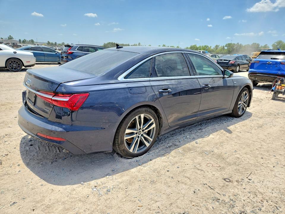 2022 Audi A6 VIN WAUK2BF21NN039078 COPART salvage auction — REAR END, Tx - Salvage Vehicle Title, sold $14,600 on 2026-09-04 (photo 3)