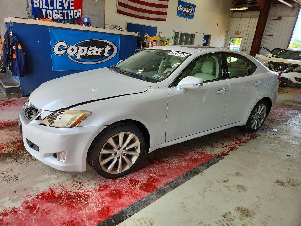 2009 Lexus Is VIN JTHCK262X92029839 COPART salvage auction — FRONT END, Pa - Certificate Of Salvage, sold $450 on 2026-07-20 (photo 1)
