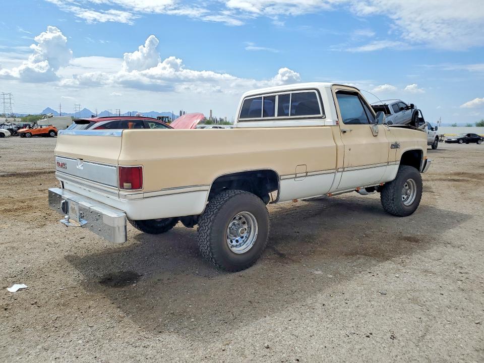 1985 Gmc K1500 VIN 1GTEK14H5FJ516136 COPART salvage auction — BURN, AZ - CERT OF TITLE - SALVAGE, sold $2,050 on 2026-07-24 (photo 3)