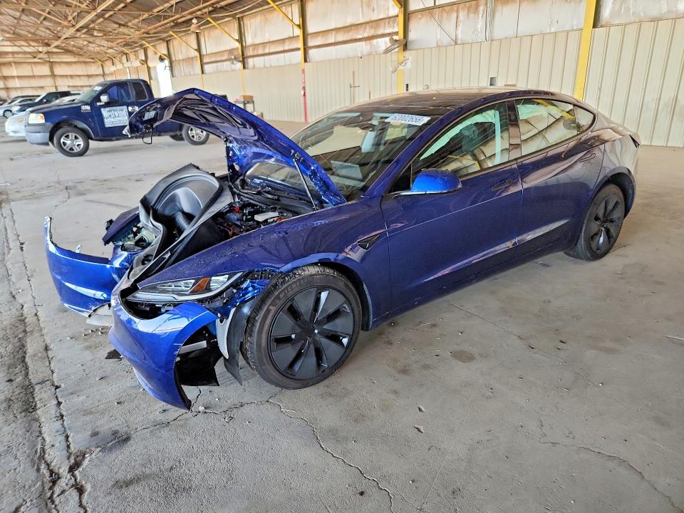 2026 Tesla Model 3 VIN 5YJ3E1EA3TF130012 — COPART salvage auction photo