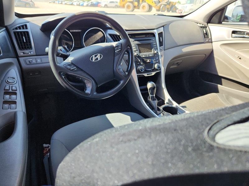 2014 Hyundai Sonata VIN KMHEC4A44EA115171 COPART salvage auction — REAR END, UT - FLOOD/SALVAGE CERT. OF TITLE (P), sold $350 on 2026-07-13 (photo 8)