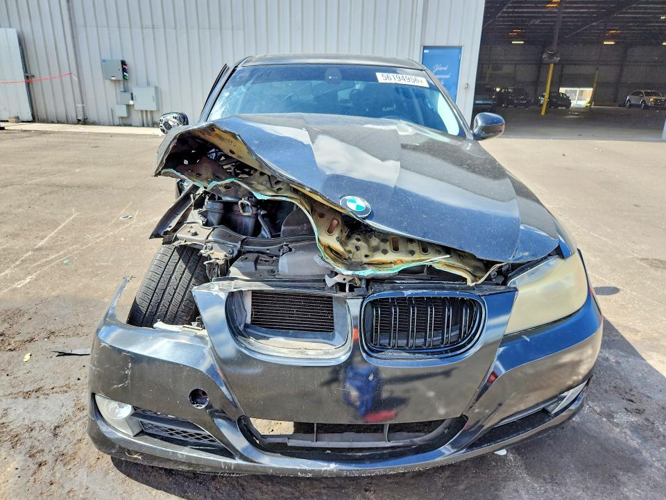 2010 BMW 3 series VIN WBAPH7G58ANM51812 COPART salvage auction — FRONT END, FL - CERT OF TITLE SLVG REBUILDABLE, sold $275 on 2026-07-13 (photo 5)