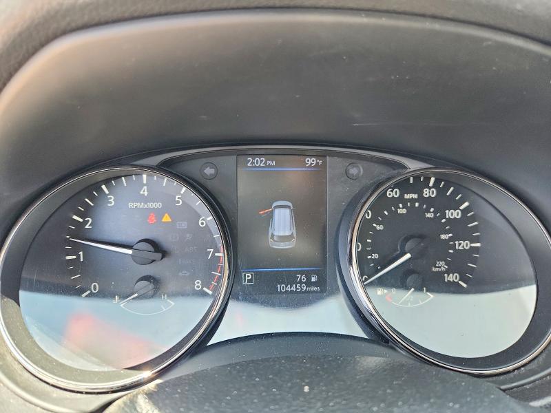 2019 Nissan Rogue VIN JN8AT2MT5KW253346 COPART salvage auction — REAR END, Tx - Salvage Vehicle Title, sold $3,650 on 2026-07-06 (photo 9)
