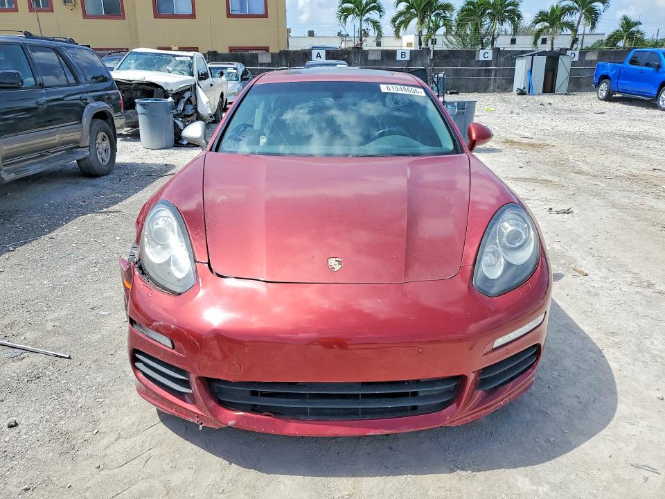 2015 Porsche Panamera VIN WP0AA2A73FL000977 COPART salvage auction — FRONT END, Fl - Cert Of Title Slvg Rebuildable, sold $250 on 2026-07-31 (photo 5)