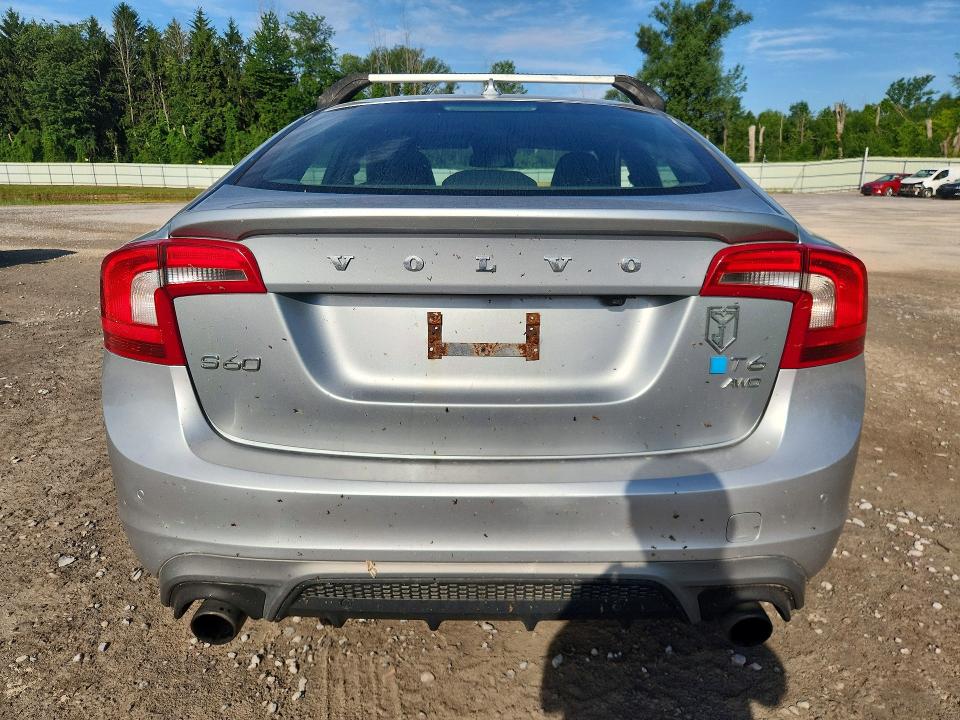 2014 Volvo S60 VIN YV1902FH9E1291674 COPART salvage auction — FRONT END, NY - MV-907A SALVAGE CERTIFICATE, sold $725 on 2026-07-27 (photo 6)