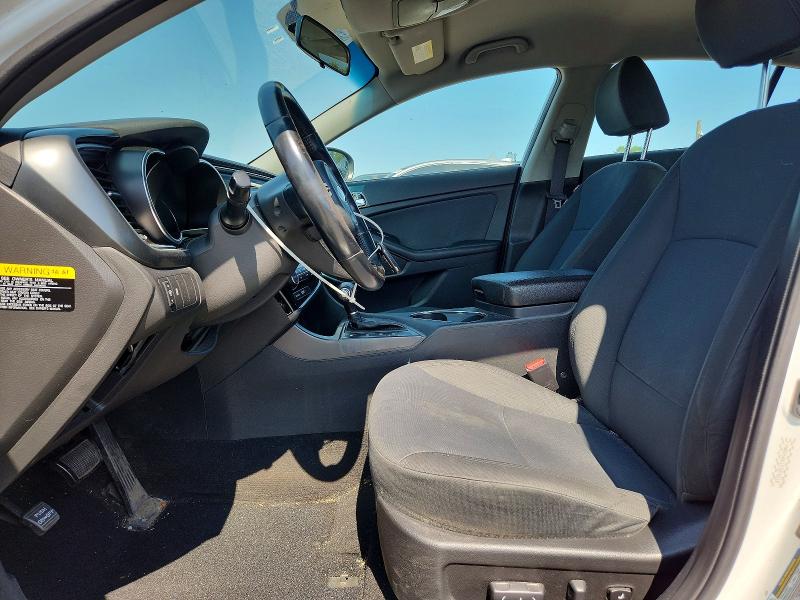 2014 Kia Optima VIN KNAGM4AD1E5070318 COPART salvage auction — MECHANICAL, Nj - Certificate Of Title, sold $350 on 2026-07-31 (photo 7)