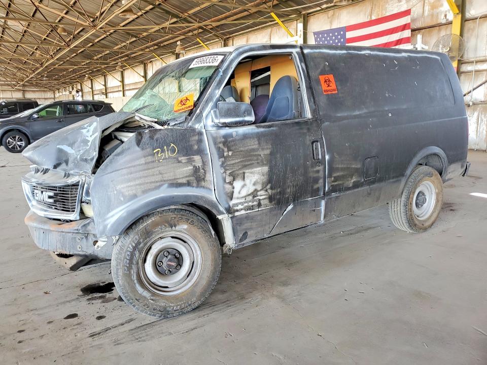 2000 Gmc Safari VIN 1GTDM19W8YB507022 COPART salvage auction — FRONT END, Az - Certificate Of Title (P), sold $475 on 2026-07-29 (photo 1)