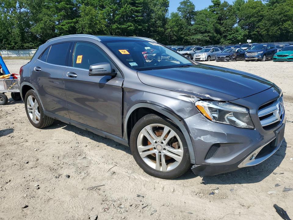 2015 Mercedes-benz Gla-klasse VIN WDCTG4GBXFJ069024 COPART salvage auction — FRONT END, Ma - Cert Of Title-Reconstrctd Coll, sold $1,050 on 2026-08-10 (photo 4)