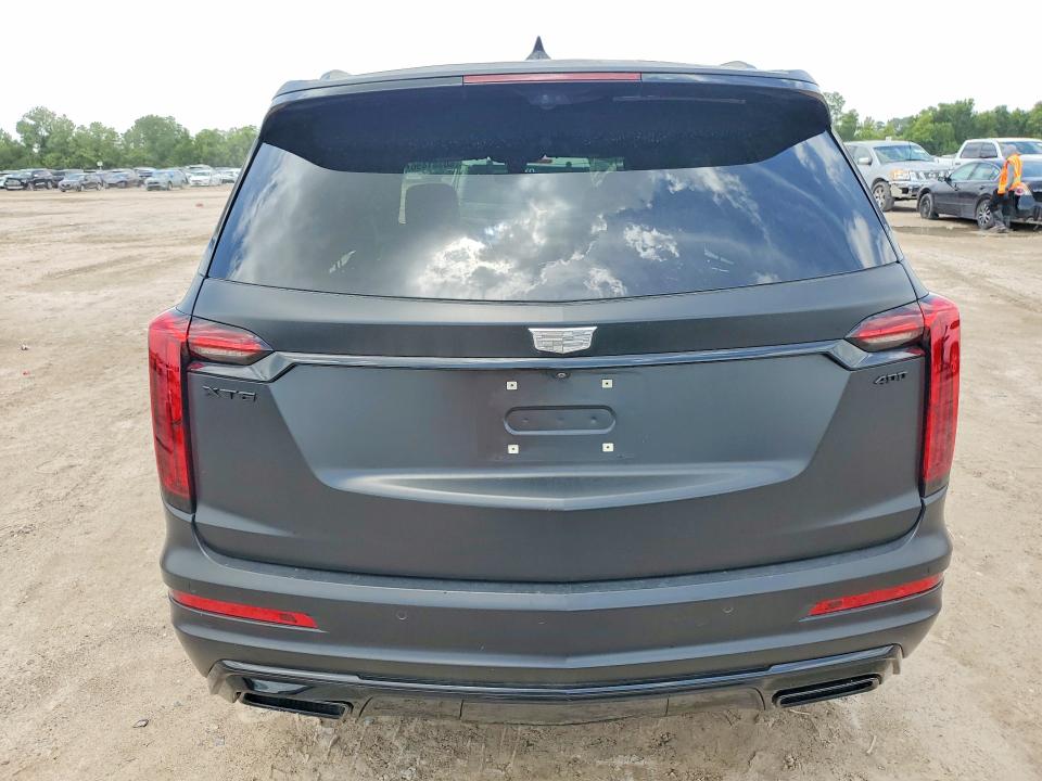 2024 Cadillac Xt6 VIN 1GYKPCRS1RZ734739 COPART salvage auction — SIDE, Tx - Salvage Vehicle Title, sold $10,800 on 2026-07-31 (photo 6)
