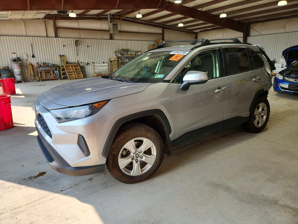 2019 Toyota Rav 4 VIN JTMMWRFV4KD010758 COPART salvage auction — REAR END, Pa - Certificate Of Salvage, sold $6,800 on 2026-07-31 (photo 1)