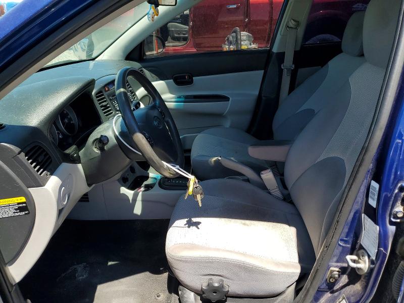 2010 Hyundai Accent VIN KMHCN4AC8AU477487 COPART salvage auction — FRONT END, CO - PUBLIC - SALVAGE TITLE (P), sold $350 on 2026-07-28 (photo 7)