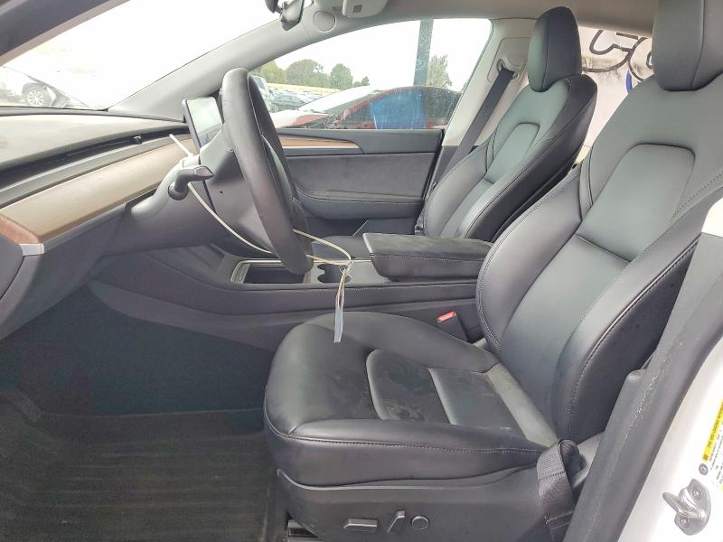 2023 Tesla Model y VIN 7SAYGDEEXPF742575 COPART salvage auction — FRONT END, CA - SALVAGE CERTIFICATE, sold $6,400 on 2026-07-16 (photo 7)