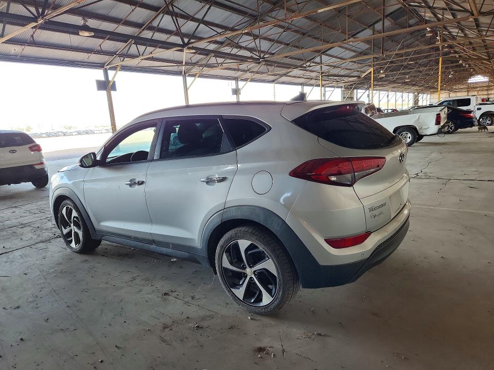 2016 Hyundai Tucson VIN KM8J33A2XGU091869 COPART salvage auction — MECHANICAL, Az - Certificate Of Title, sold $975 on 2026-07-27 (photo 2)