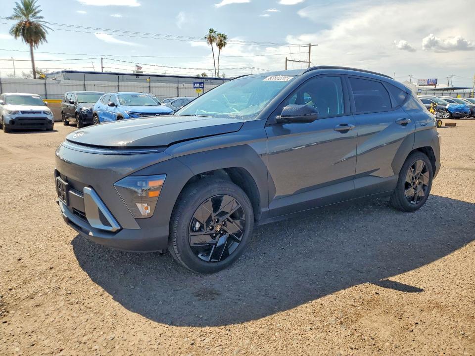 2026 Hyundai Kona VIN KM8HF3AB6TU435827 COPART salvage auction — REAR END, Ca - Certificate Of Title, sold $2,000 on 2026-07-27 (photo 1)