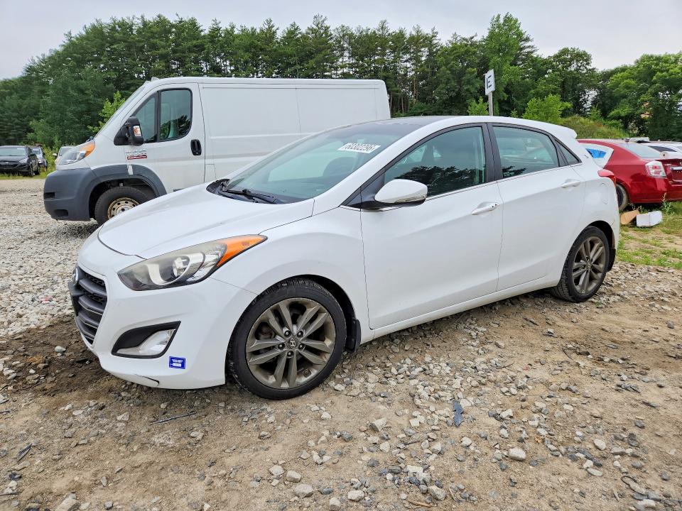 2016 Hyundai Elantra VIN KMHD35LH3GU310410 COPART salvage auction — NORMAL WEAR, Ma - Certificate Of Title, sold $1,850 on 2026-07-21 (photo 1)