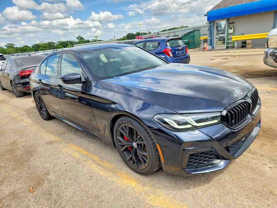 2023 BMW M5 VIN WBA13BK0XPCL25460 COPART salvage auction — WATER/FLOOD, Ks - Cert Of Title-Salvage, sold $27,000 on 2026-08-10 (photo 4)