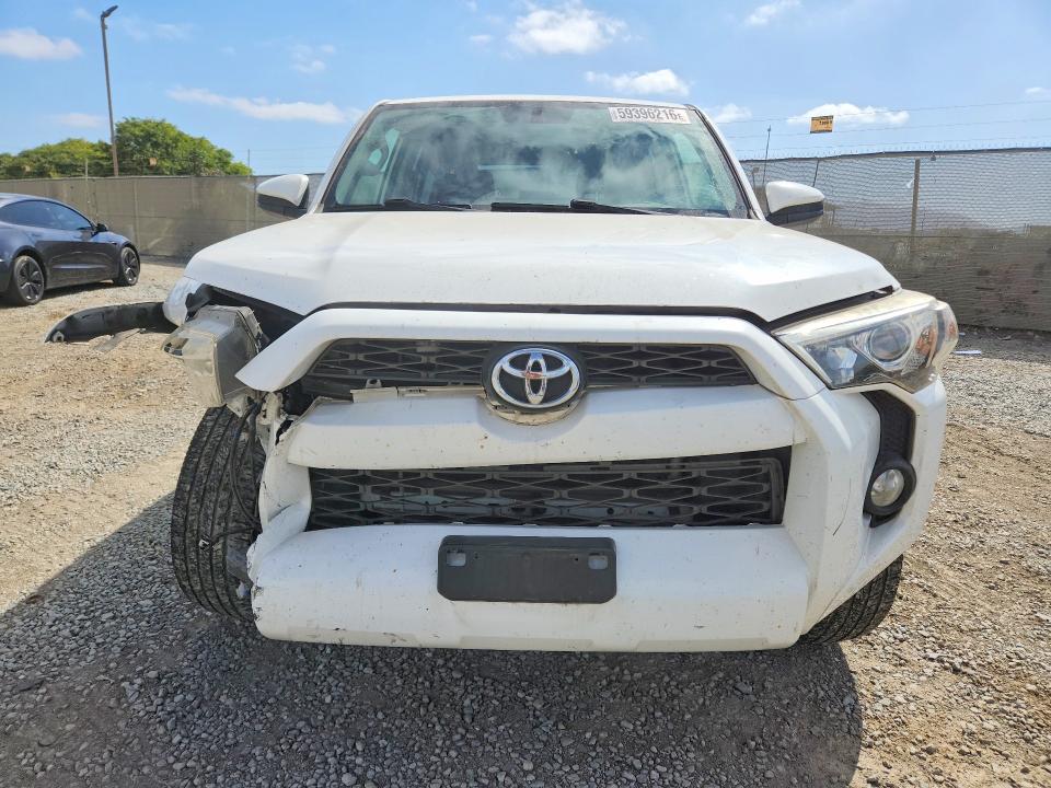 2017 Toyota 4runner VIN JTEZU5JR6H5153532 COPART salvage auction — FRONT END, Ca - Salvage Certificate, sold $7,800 on 2026-07-24 (photo 5)