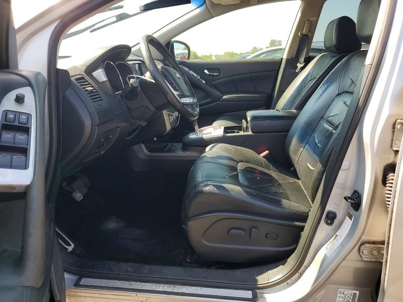 2013 Nissan Murano VIN JN8AZ1MW7DW319174 COPART salvage auction — VANDALISM, Pa - Certificate Of Salvage, sold $175 on 2026-07-28 (photo 7)