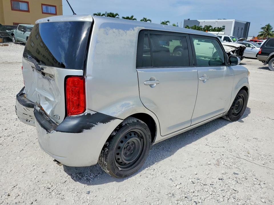 2008 Toyota Scion VIN JTLKE50E081019385 COPART salvage auction — REAR END, FL - CERT OF TTL-REBUILT&SLVG RBLD, sold $400 on 2026-07-31 (photo 3)