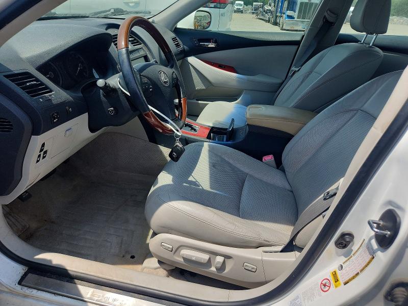 2008 Lexus Es 350 VIN JTHBJ46G982224481 COPART salvage auction — FRONT END, Ma - Cert Of Title-Reconstrctd Coll, sold $125 on 2026-07-29 (photo 7)