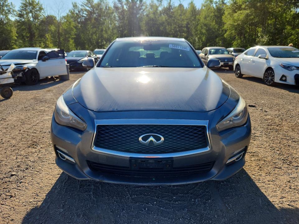 2015 Infiniti Q50 VIN JN1BV7AR3FM420467 COPART salvage auction — UNDERCARRIAGE, ON - PERMIT SALVAGE, sold $2,050 on 2026-07-28 (photo 5)