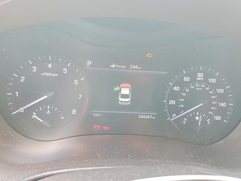 2018 Genesis G80 VIN KMHGN4JE7JU271001 COPART salvage auction — MECHANICAL, Ga - Certificate Of Title, sold $3,300 on 2026-07-29 (photo 9)