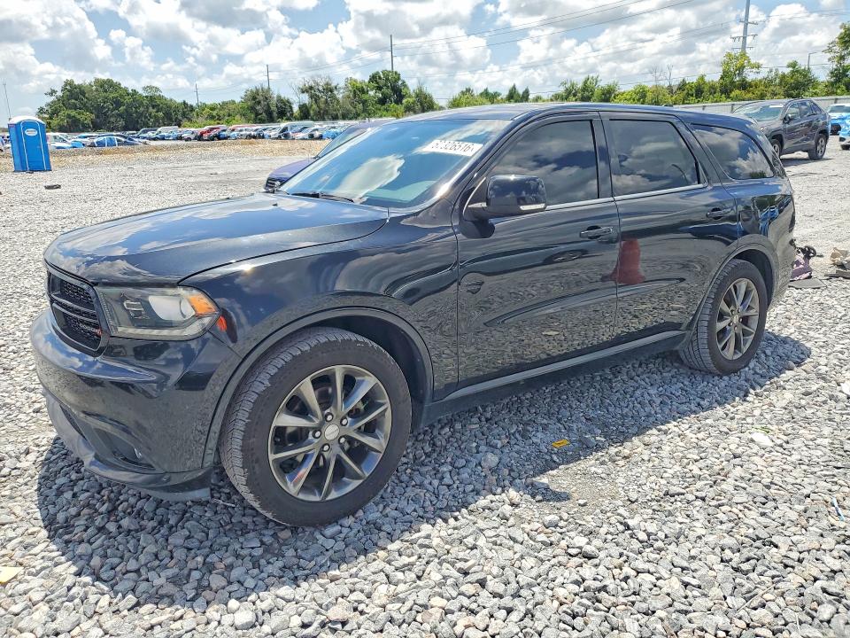 2014 Dodge Durango VIN 1C4RDHDGXEC586200 COPART salvage auction — REAR END, Fl - Cert Of Title Slvg Rebuildable, sold $1,800 on 2026-07-31 (photo 1)