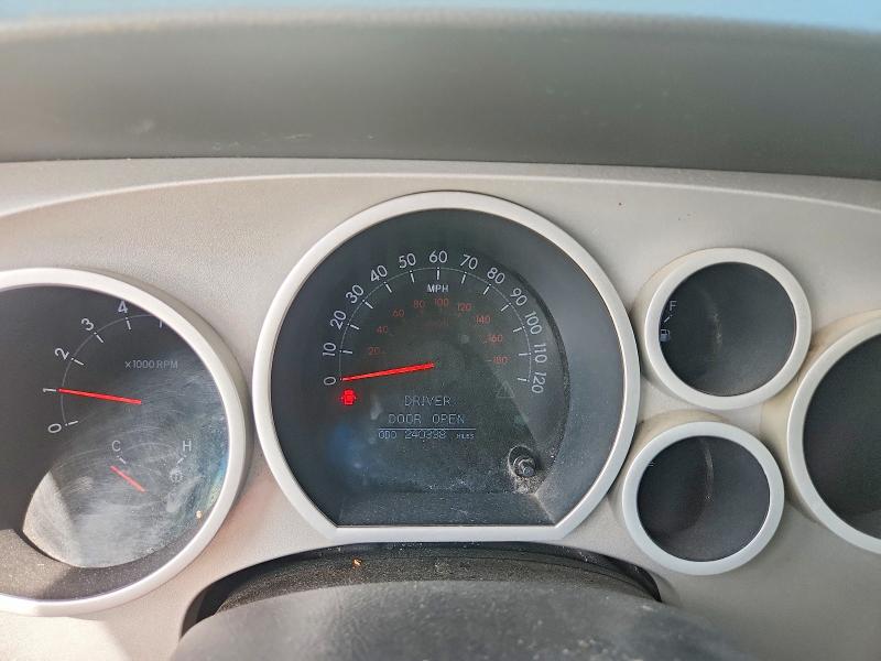 2008 Toyota Tundra VIN 5TFBV58118X073868 COPART salvage auction — FRONT END, Ne - Cert Of Title-Rebuilt Salvage, sold $3,150 on 2026-07-21 (photo 9)