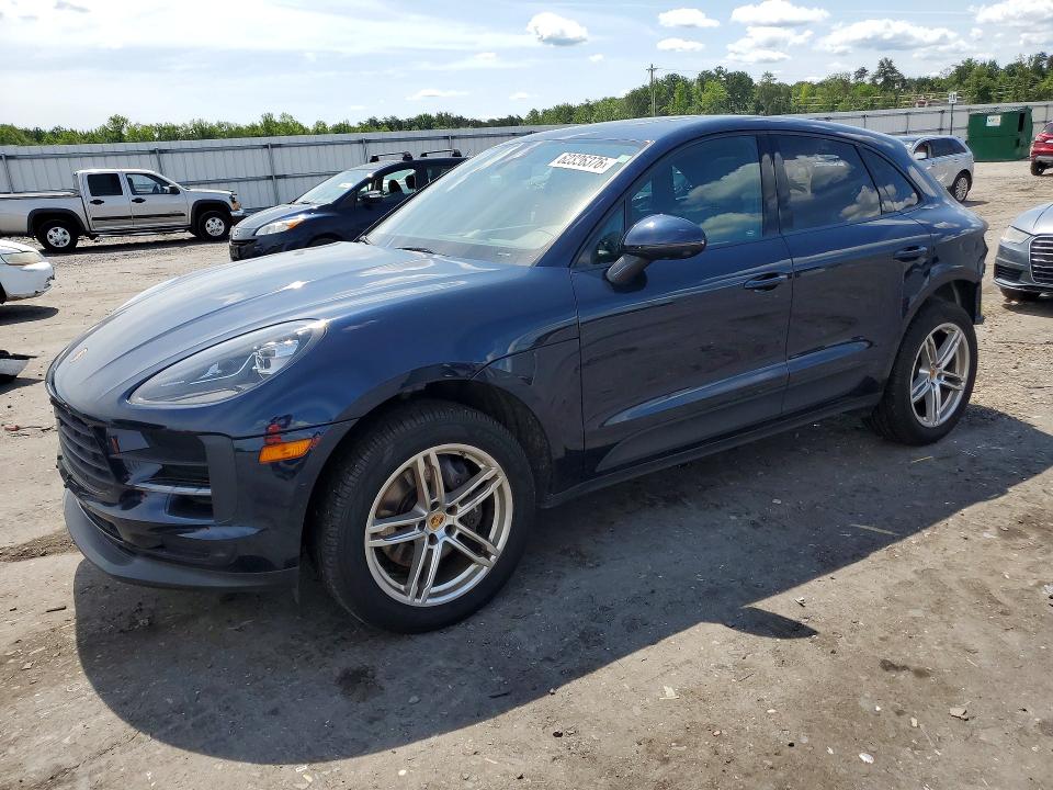 2021 Porsche Macan VIN WP1AA2A55MLB14201 — COPART salvage auction photo