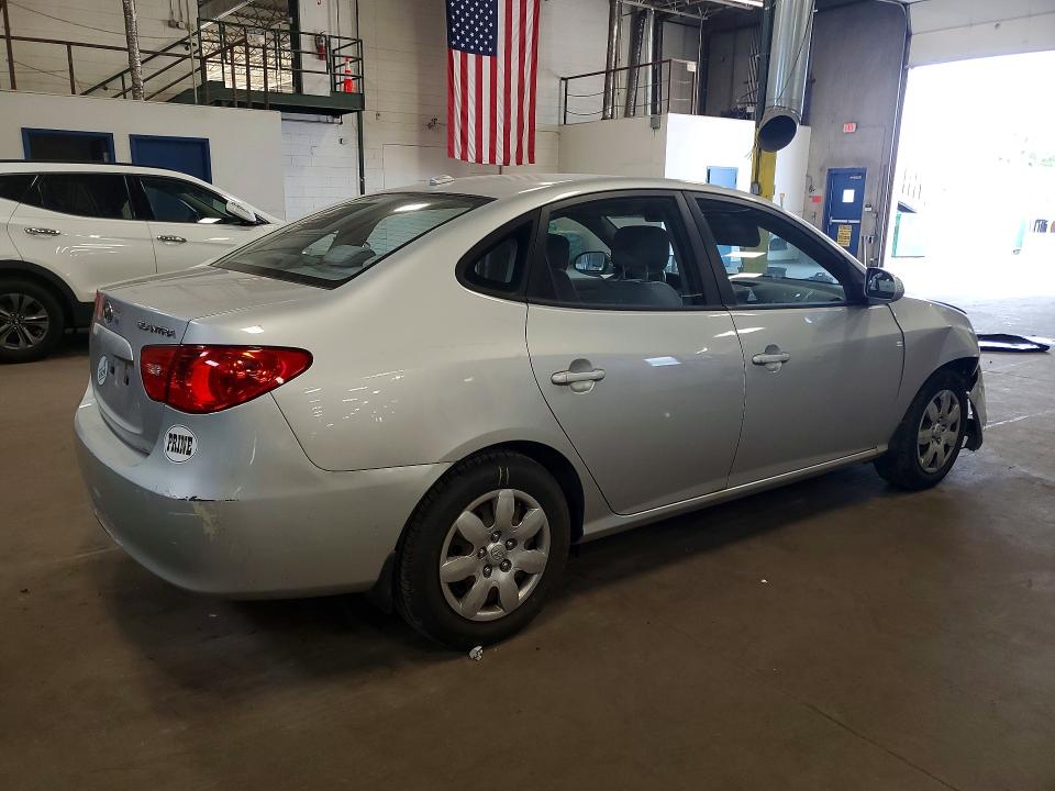 2008 Hyundai Elantra VIN KMHDU46D18U445340 COPART salvage auction — FRONT END, MN - CERT OF TITLE-PRIOR SALVAGE, sold $425 on 2026-07-14 (photo 3)