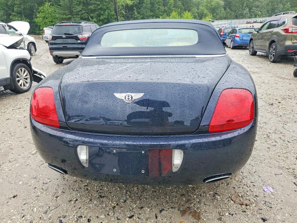 2007 Bentley Continental VIN SCBDR33W07C044133 COPART salvage auction — MINOR DENT/SCRATCHES, MA - CERT OF TITLE-RECONSTRCTD COLL (P), sold $15,300 on 2026-07-18 (photo 6)