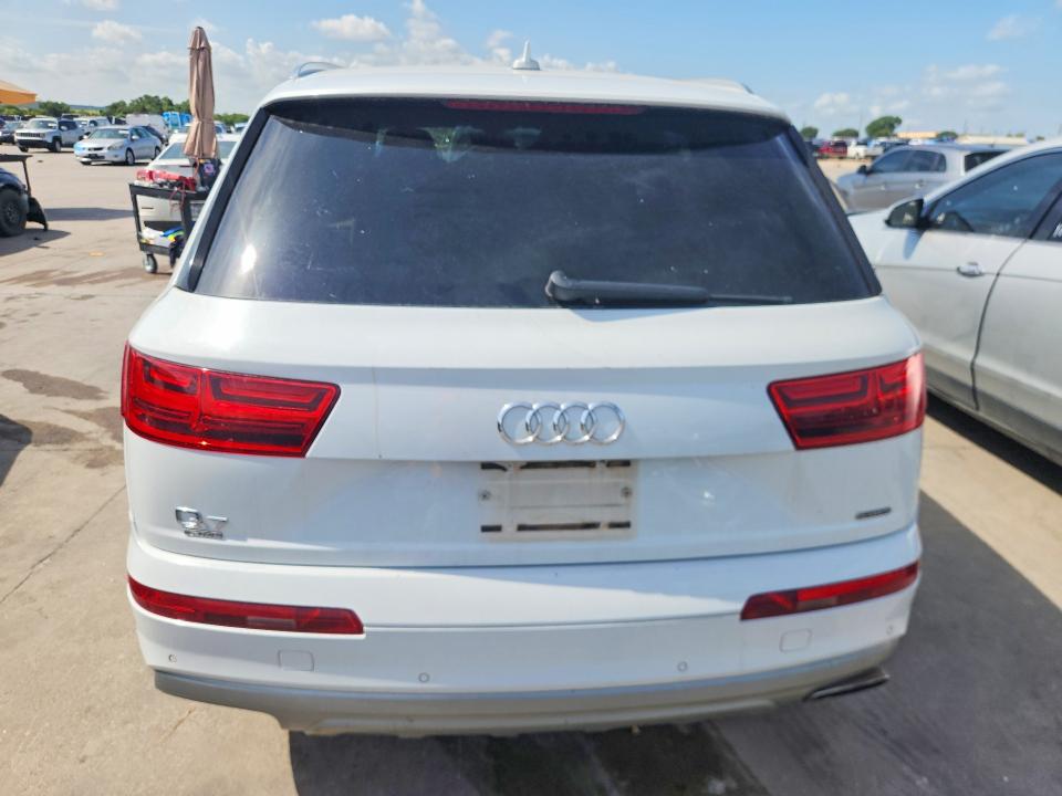 2017 Audi Q7 VIN WA1AHAF75HD039057 COPART salvage auction — FRONT END, Va - Certificate Of Title (P), sold $1,550 on 2026-07-20 (photo 6)