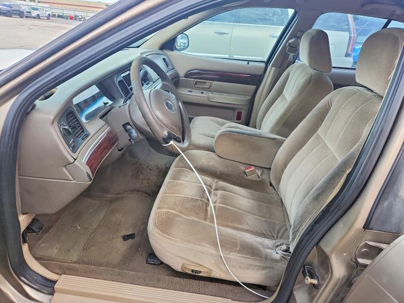 2004 Mercury Grand marquis VIN 2MEFM74W64X635185 COPART salvage auction — FRONT END, La - Cert Of Title-Salvage, sold $400 on 2026-08-05 (photo 7)