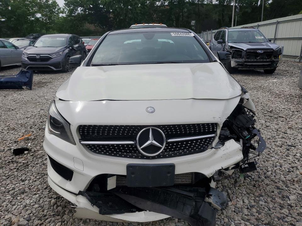 2016 Mercedes-benz Cla-klasse VIN WDDSJ4GB9GN392242 COPART salvage auction — FRONT END, Ma - Cert Of Title-Reconstrctd Coll, sold $1,600 on 2026-08-12 (photo 5)