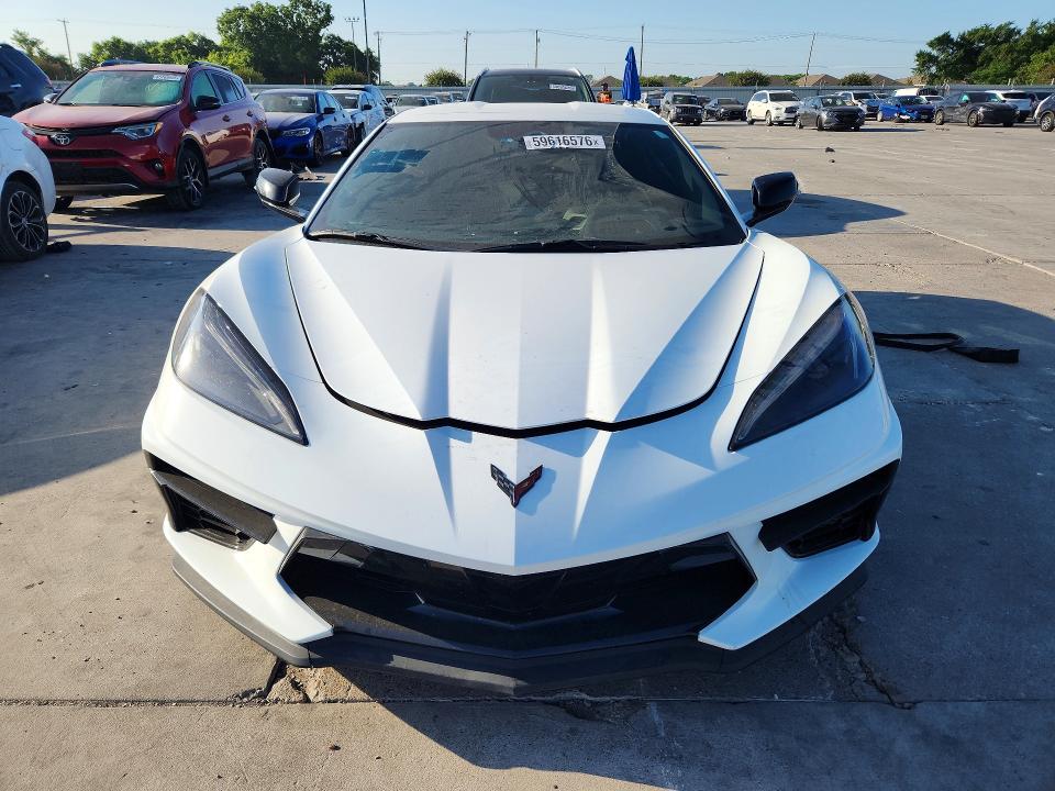 2024 Chevrolet Corvette stingray VIN 1G1YA2D43R5127598 COPART salvage auction — REAR END, TX - SALVAGE VEHICLE TITLE, sold $24,600 on 2026-08-24 (photo 5)