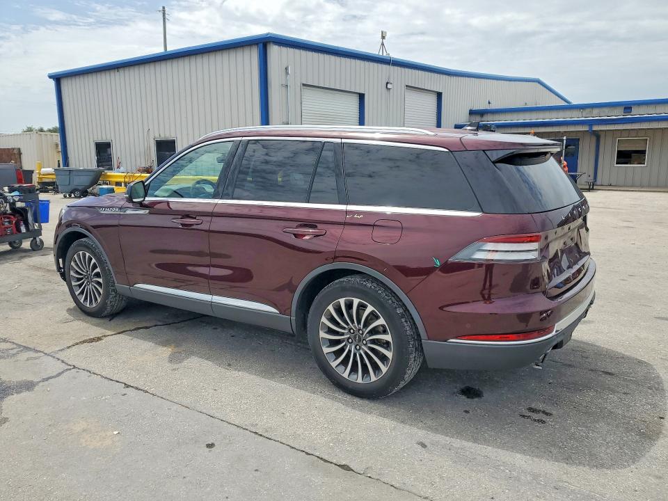 2022 Lincoln Aviator VIN 5LM5J7WCXNGL17191 COPART salvage auction — FRONT END, Fl - Certificate Of Destruction, sold $15 on 2026-07-30 (photo 2)