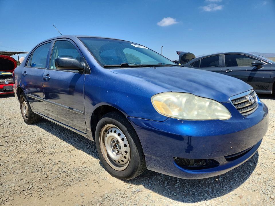 2005 Toyota Corolla VIN JTDBR32E752064363 COPART salvage auction — REAR END, Ca - Salvage Certificate, sold $675 on 2026-07-31 (photo 4)