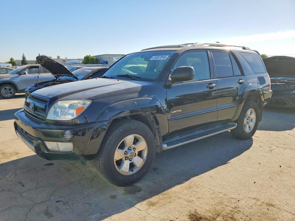 2004 Toyota 4runner VIN JTEZU17RX40021929 COPART salvage auction — MINOR DENT/SCRATCHES, Ca - Dis/Dlr/Exp Only Clean Title, sold $1,650 on 2026-07-31 (photo 1)