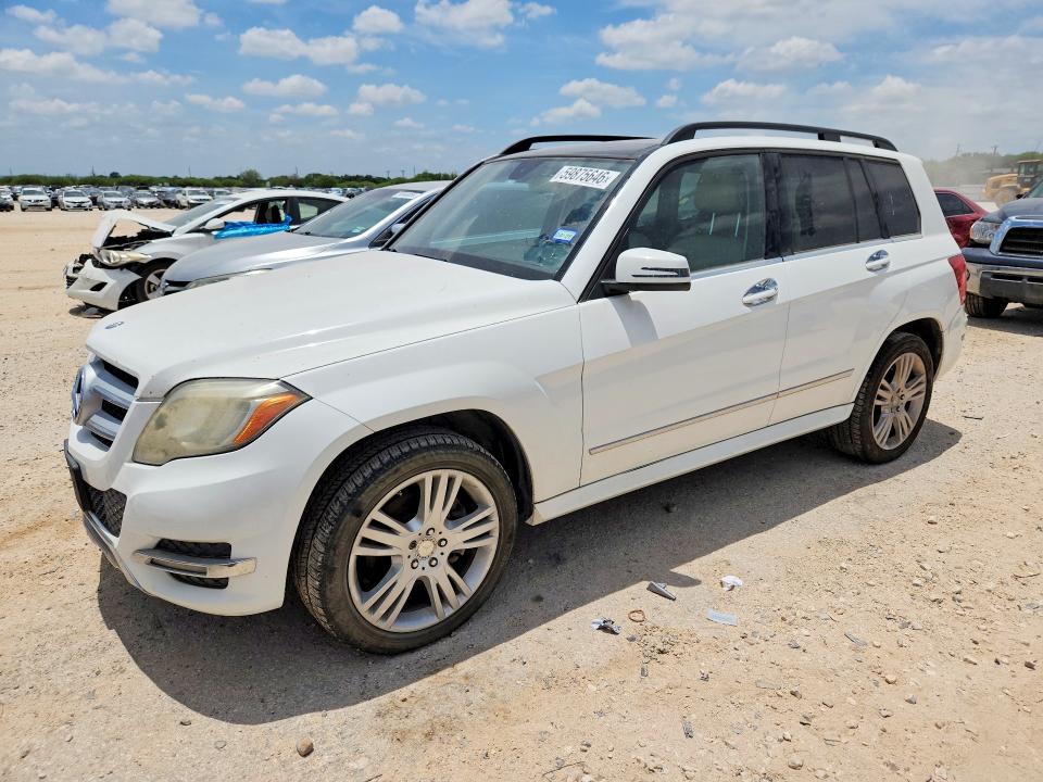 2014 Mercedes-benz Glk-klasse VIN WDCGG0EB6EG224824 COPART salvage auction — MINOR DENT/SCRATCHES, Tx - Certificate Of Title (P), sold $2,150 on 2026-08-18 (photo 1)
