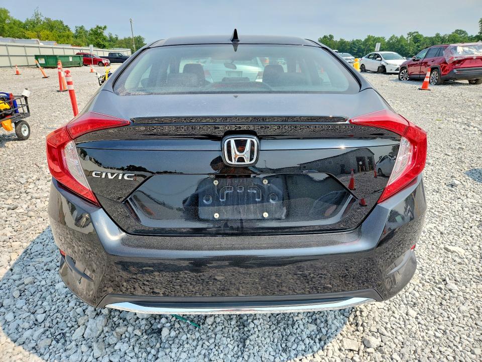 2019 Honda Civic VIN 19XFC1F31KE206804 COPART salvage auction — FRONT END, Oh - Cert Of Title-Salvage, sold $8,500 on 2026-07-31 (photo 6)