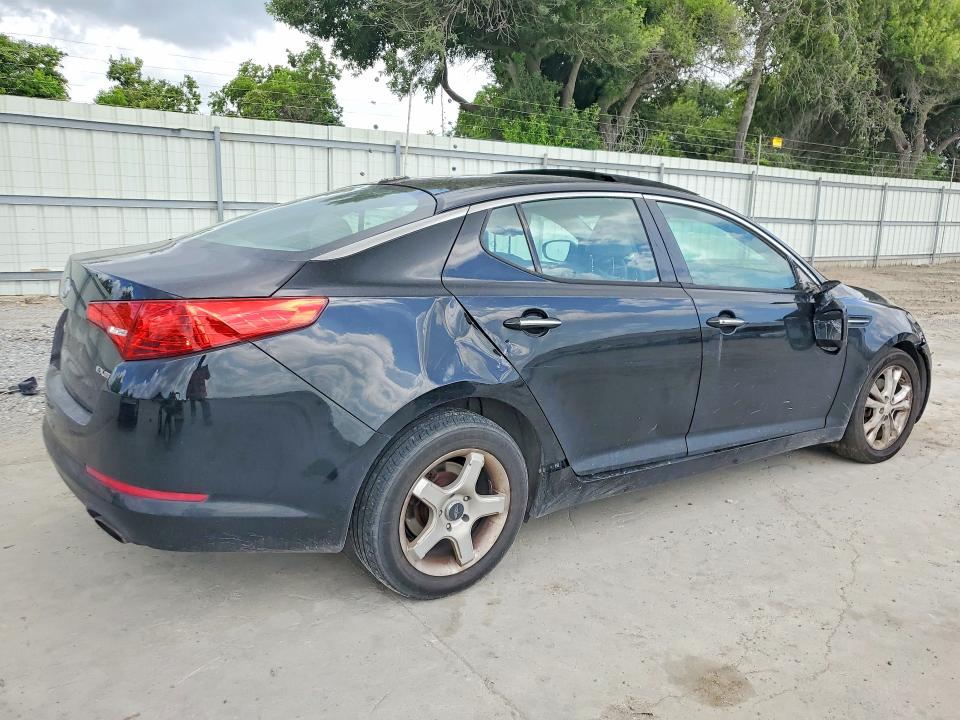 2012 Kia Optima VIN 5XXGN4A74CG040765 COPART salvage auction — FRONT END, TX - CERTIFICATE OF TITLE, sold $300 on 2026-07-28 (photo 3)