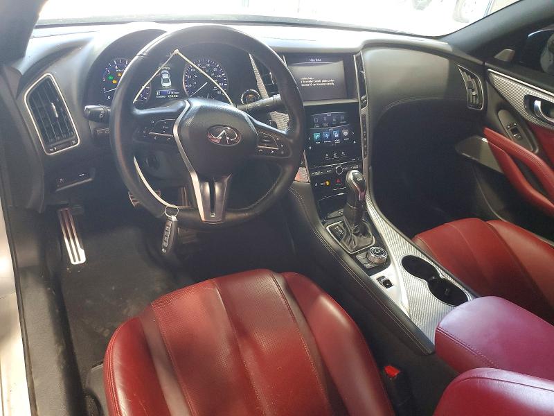 2017 Infiniti Q60 VIN JN1FV7EL1HM701919 COPART salvage auction — FRONT END, Ny - Mv-907A Salvage Certificate, sold $6,500 on 2026-07-08 (photo 8)
