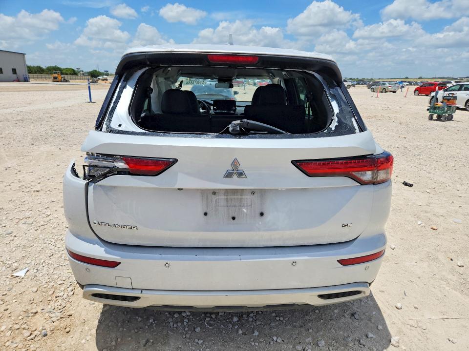 2022 Mitsubishi Outlander VIN JA4J3UA82NZ086299 COPART salvage auction — REAR END, Tx - Certificate Of Title, sold $5,000 on 2026-07-30 (photo 6)