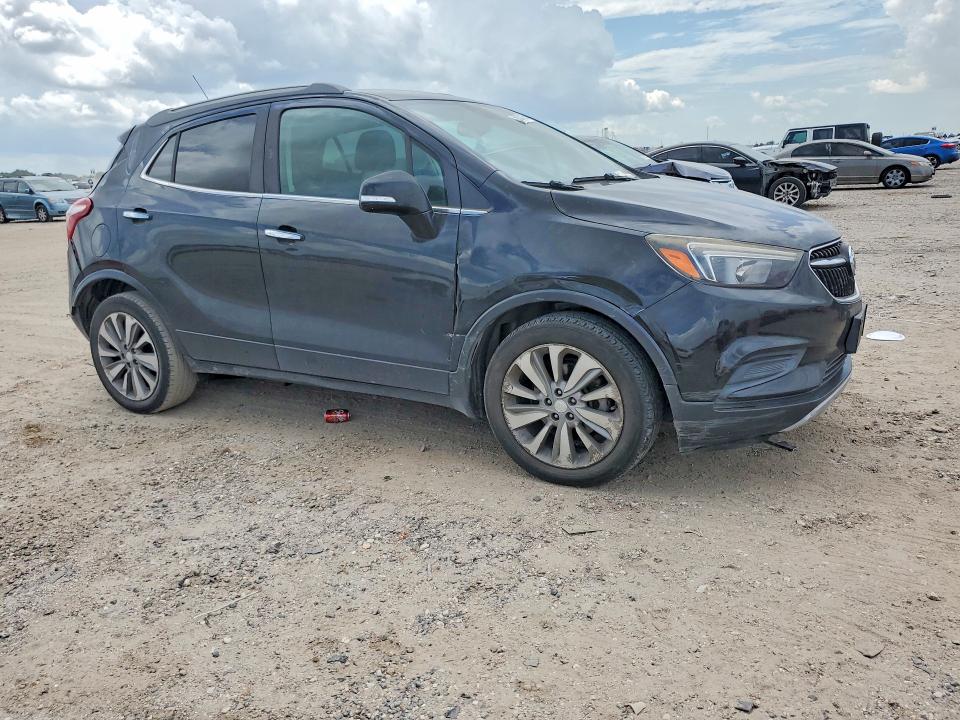 2018 Buick Encore VIN KL4CJASB6JB659439 COPART salvage auction — REAR END, TX - SALVAGE VEHICLE TITLE (P), sold $575 on 2026-07-16 (photo 4)