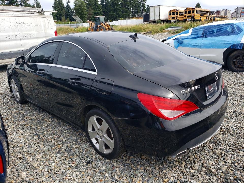2016 Mercedes-benz C class VIN WDDSJ4EB4GN292424 COPART salvage auction — FRONT END, Nv - Certificate Of Title, sold $2,500 on 2026-07-28 (photo 2)