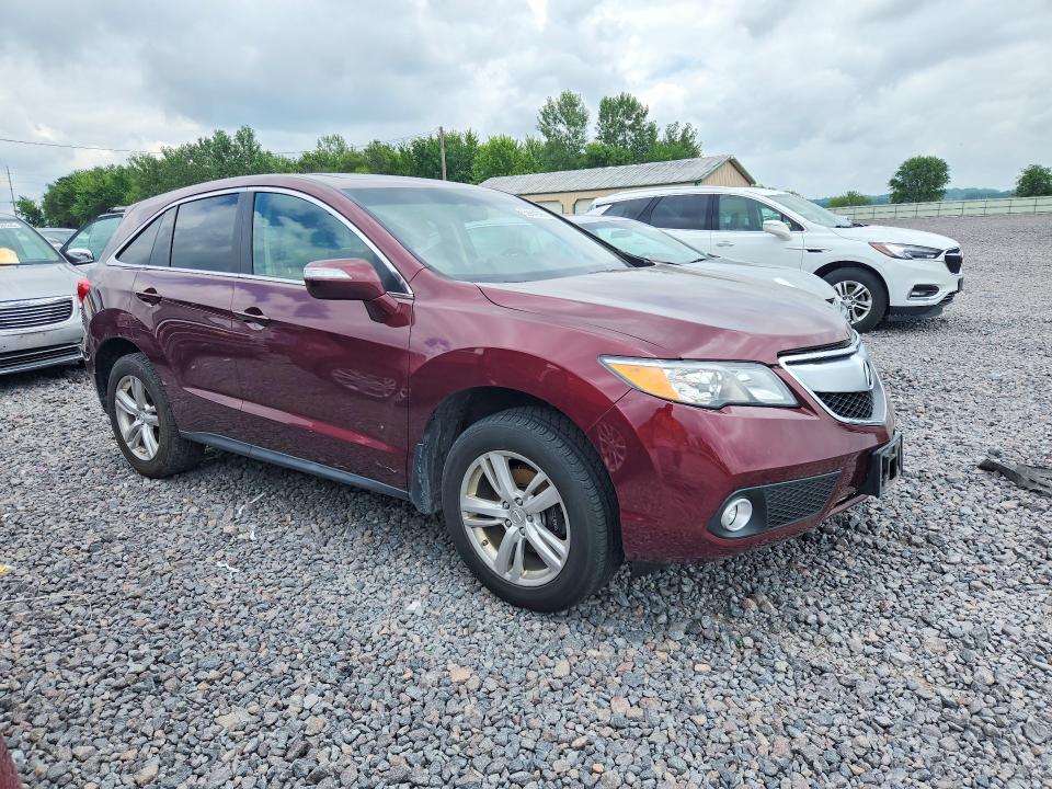 2014 Acura Rdx VIN 5J8TB4H54EL001724 COPART salvage auction — FRONT END, Il - Salvage Certificate, sold $200 on 2026-08-03 (photo 4)
