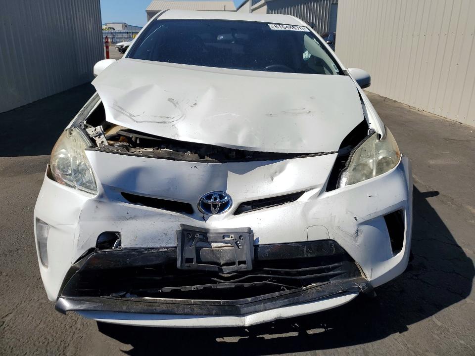 2015 Toyota Prius VIN JTDKN3DU7F0416659 COPART salvage auction — FRONT END, CA - SALVAGE CERTIFICATE, sold $1,750 on 2026-07-30 (photo 5)